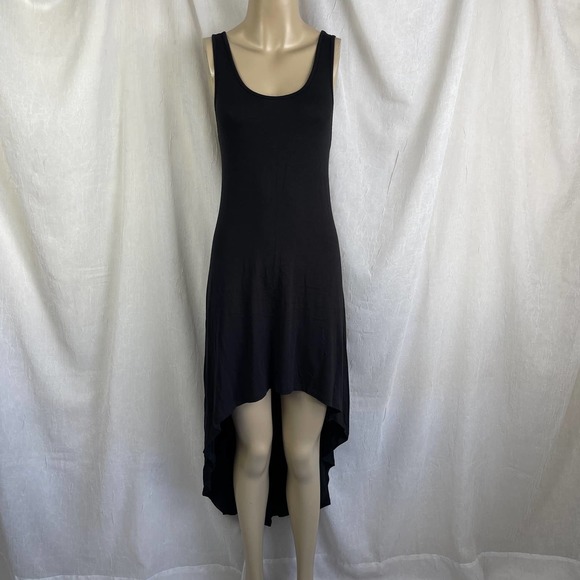 Forever 21 Dresses & Skirts - Black Flowy Slouchy High Low Tank Top Dress Forever 21 Size S Mini Short Midi